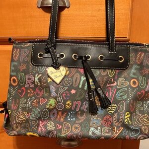 Dooney & Bourke Colorful Lettered Tote